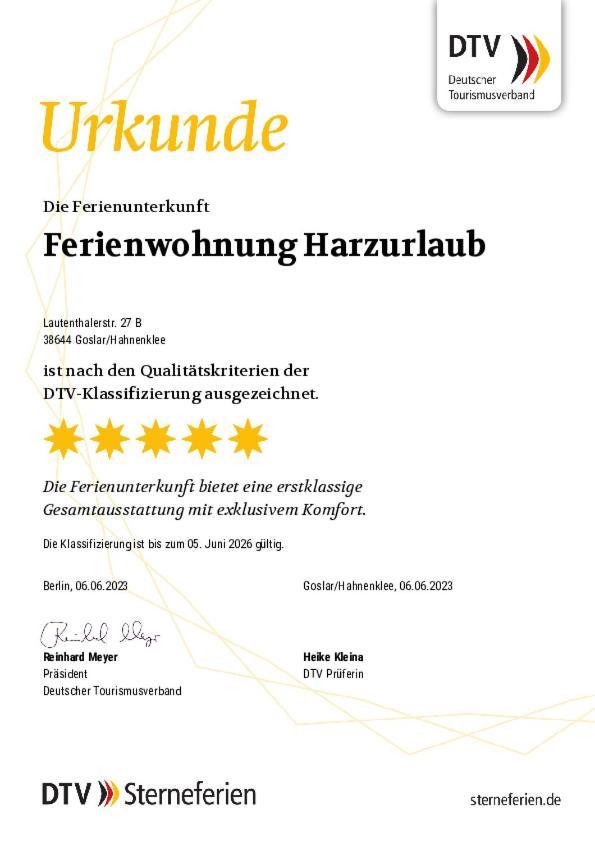 Ferienwohnung Harzurlaub Goslar Extérieur photo